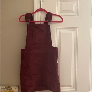 Maroon corduroy jumper